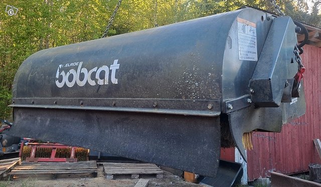 Bobcat kauhaharja, lähes käyttämätön, sis alv, kuva 1