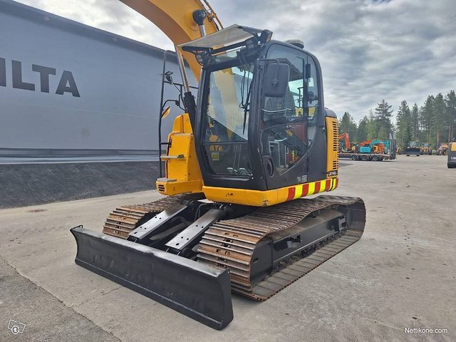 Jcb jz140lc pyörittäjällä 9