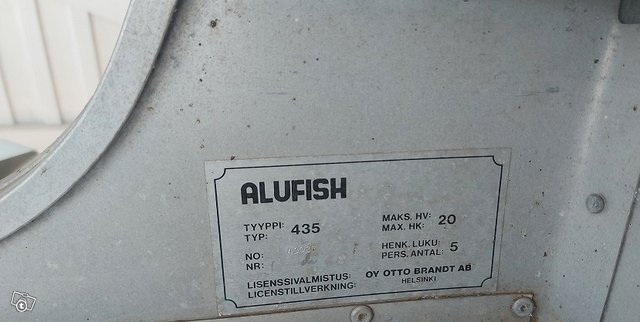 Buster XS Alufish 435 + Honda 15hv 6