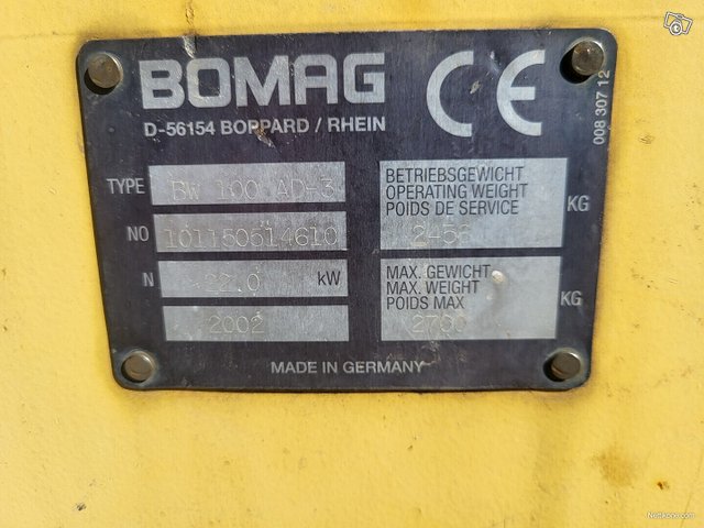 Bomag BW100 AD-3 5