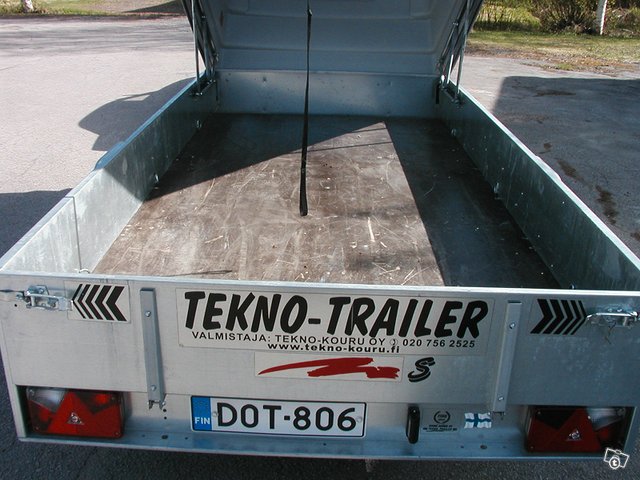Tekno trailer 3000ls, kuomukärry 2
