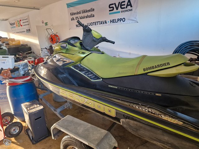 Seadoo 215 +oirkkis traileri. vaihto mopoautoon 2