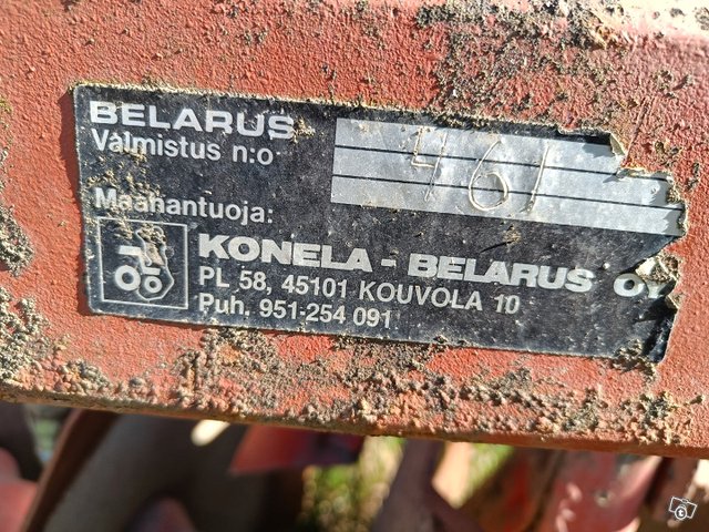 Belarus 300cm hinattava lautasmuokkain 15