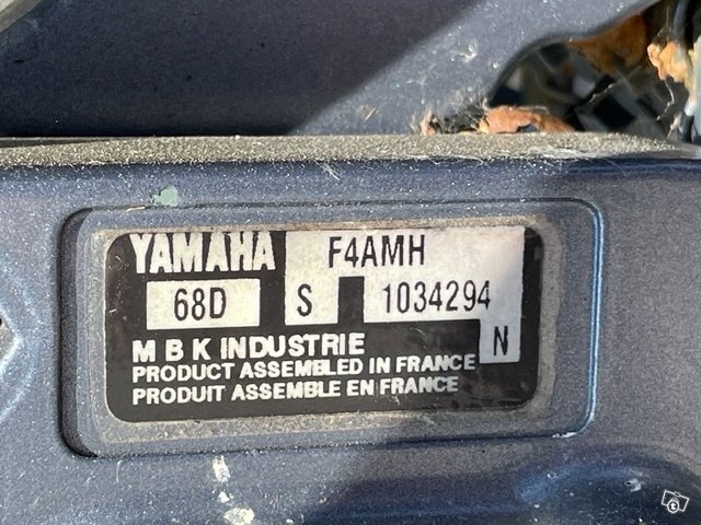 Yamaha 68d f4amh 2