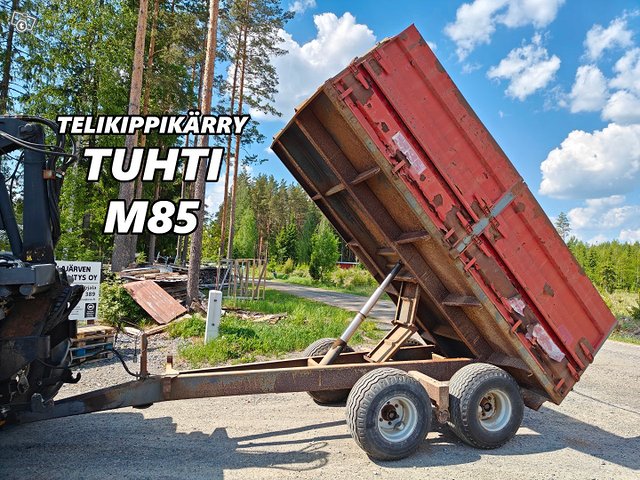 Telikippikärry Tuhti M85 - 100HL - 8500kg - VIDEO, kuva 1