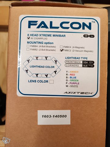 Axixtech Falcon Mini LED-Majakkapaneeli 2