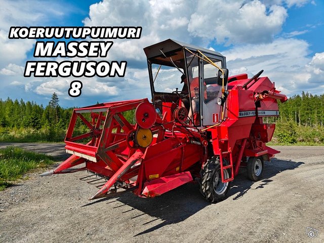 Massey Ferguson 8 - koeruutupuimuri - VIDEO, kuva 1