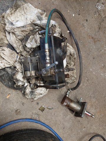 Paineilma käytöinen hydrauli pumppu 2