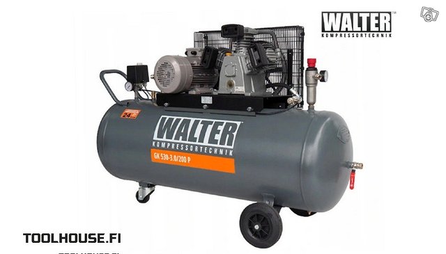 Walter 3-kw Valurauta Kompressori, kuva 1
