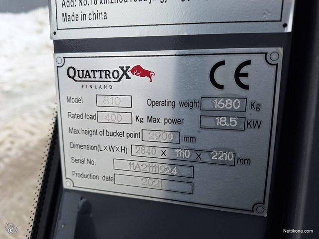 Quattrox 810 KAUHA PIIKIT 11
