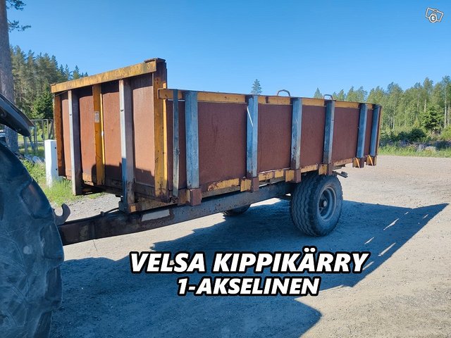 Velsa Kippikärry - 1-akselinen - KATSO VIDEO 1