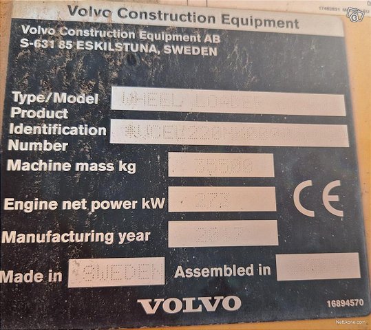 Volvo L220H 8