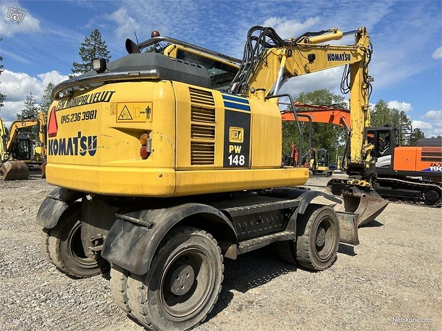 Komatsu PW148-8 ENGCON, 2X RENKAAT 7