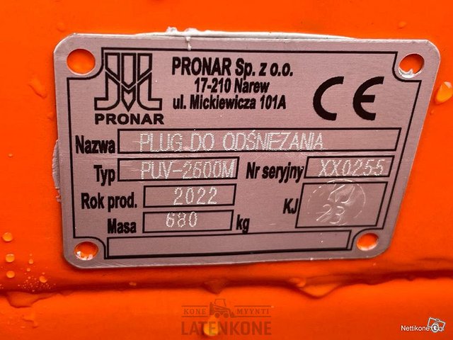 Pronar Nivelaura PUV-2600M Euro 23