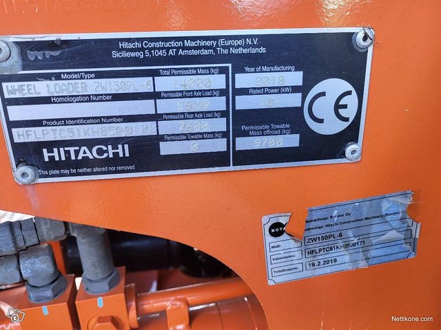Hitachi ZW 150-6 PL 9