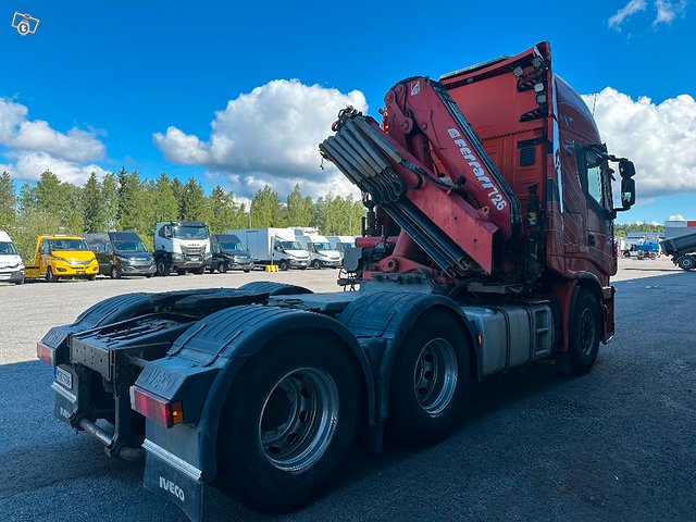 Iveco Stralis 560 6x4. Ferrari 726 3