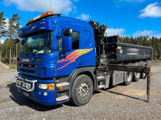 Scania P380 8x4, kuva 1