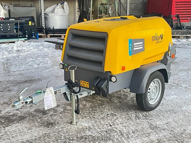 Atlas Copco XAS 48 StV Vaunukompressori UUSI, kuva 1