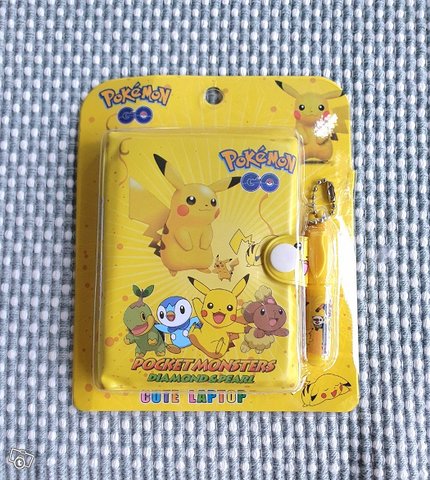 Pikachu / Pokemon muistikirja+mustekynä