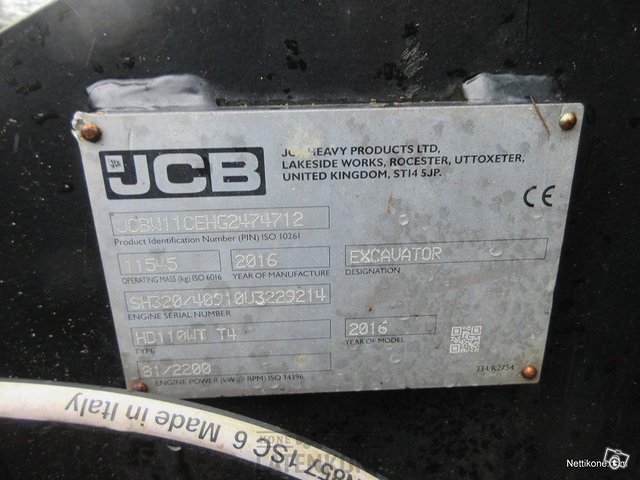 JCB Hydradig HD110W 24