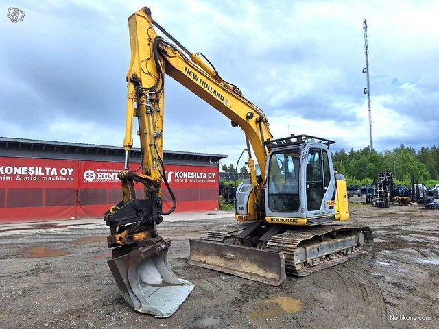 New Holland E135BSR-2 PYÖRITTÄJÄLLÄ 7