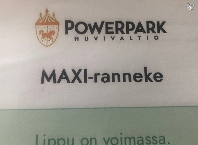 Power park MAXI rannekkeet