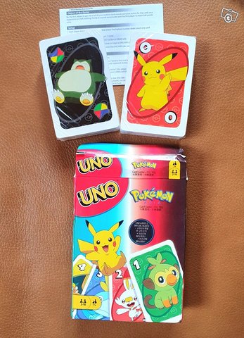 UNO Pokemon-pelikortit