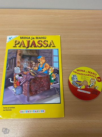 Miina ja Manu kirja ja CD