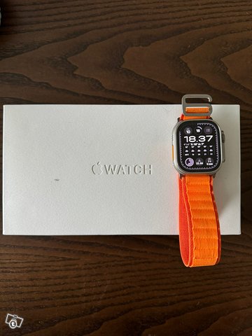 Apple Watch Ultra 49mm Titanium, kuva 1