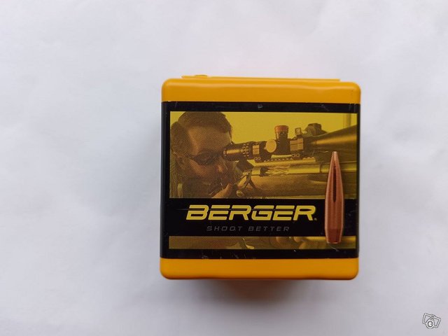 Berger .224 75gr luodit 100 kpl, kuva 1