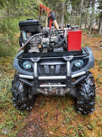 Yamaha grizzly 660/ kranman 9