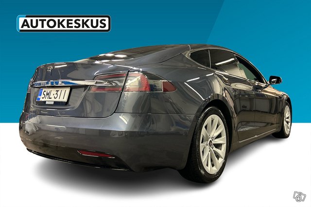 Tesla Model S AWD *Neliveto / Avattava Lasikatto / Nahkaverhoilu* 4