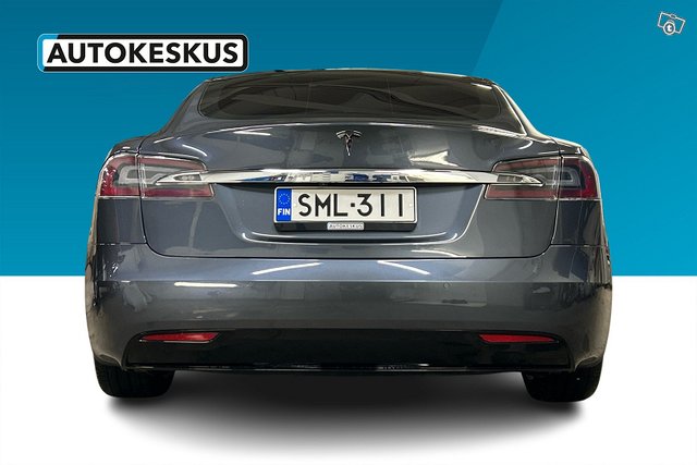 Tesla Model S AWD *Neliveto / Avattava Lasikatto / Nahkaverhoilu* 5