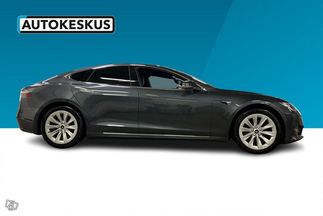 Tesla Model S AWD *Neliveto / Avattava Lasikatto / Nahkaverhoilu* 8