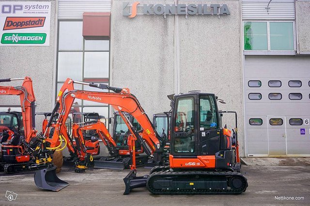 Kubota U56-5 VALMIIKSI VARUSTELTU, kuva 1