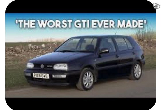 Ostetaan vw golf gti mk3 1