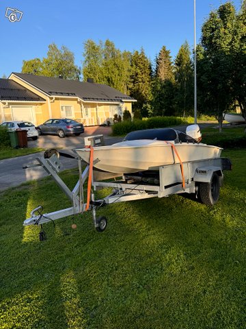 Pikavene 50hp evinrude 2t sähkö pakki, kuva 1