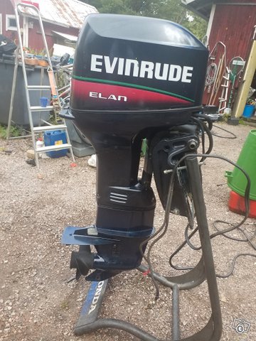 Evinrude 35hv Elan,pitkäriki,sähkötrimmi, kuva 1