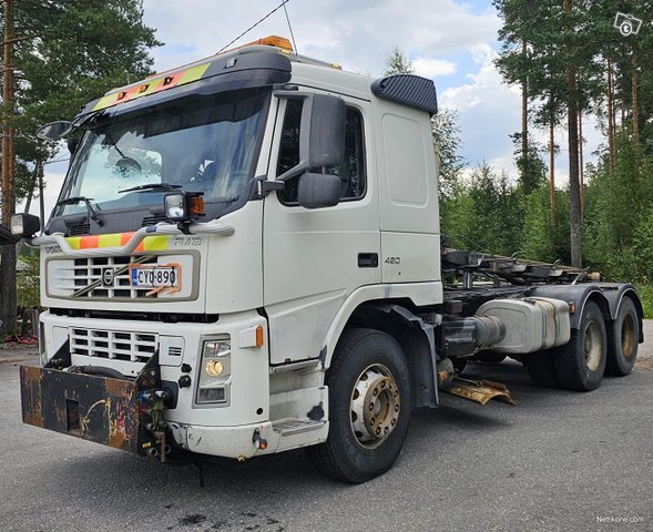 Volvo FM12 Tiehoitoauto Vaijerilaitteilla, kuva 1