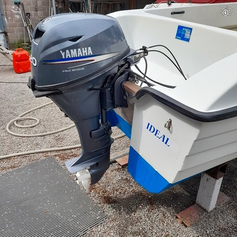 Ideal 500 pulpettivene, yamaha 20hv 3