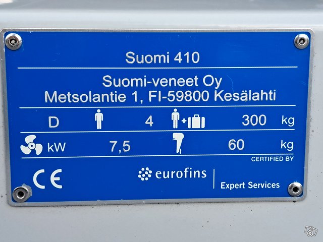 Suomi 410T Tohatsu 15 vm 2022 10