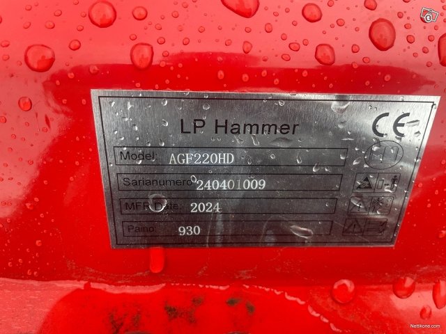 LP Hammer Piennarmurskain 220 HD 17