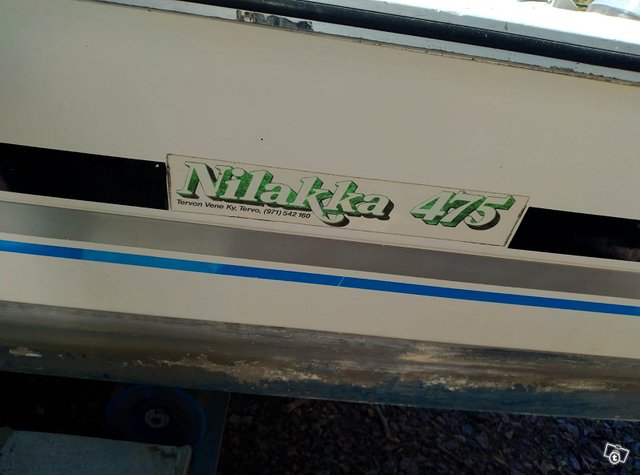 Nilakka H75, Nissan 18hp ja traileri. 5