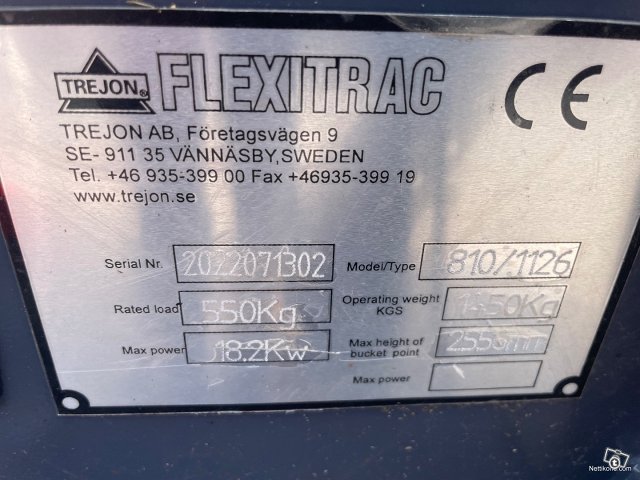 Flexitrac 1126LRF Pienkuormaaja 12