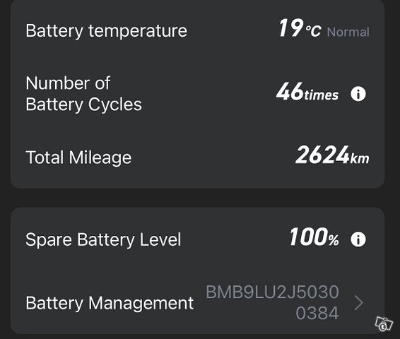 NIU M+ Lite tyylikkäällä punamustalla värityksellä 7