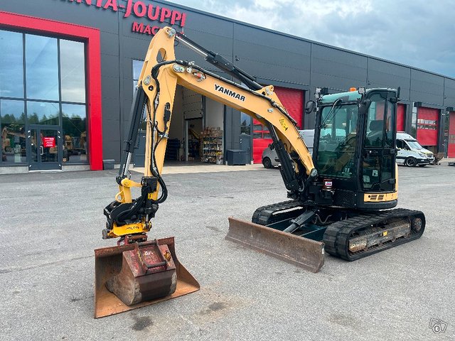 Yanmar Vio 57 / Engcon, 2 kauhaa, Rasvari 2