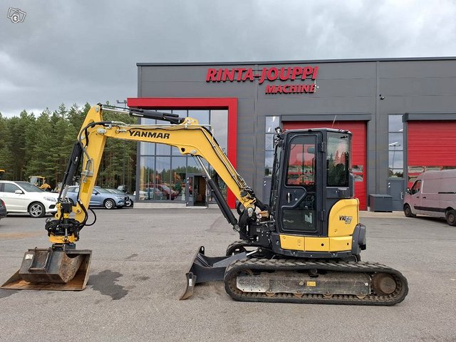 Yanmar Vio 57/ Engcon, 2 kauhaa, Rasvari, kuva 1