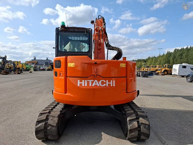 Hitachi ZX 85 US / Uudet telat, Kynsikauha, Pienet tunnit 7