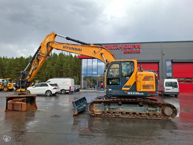 Hyundai HX235 LCR / Engcon, 2 kauhaa, 3D-laite, Rasvari, 1