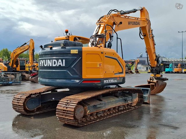 Hyundai HX235 LCR / Engcon, 2 kauhaa, 3D-laite, Rasvari, 5